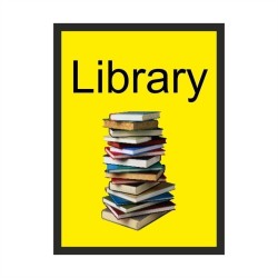 Library Dementia Door Sign