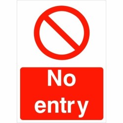 Prohibition Signs