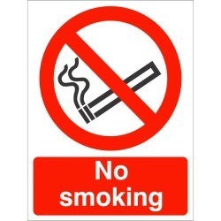 No Smoking / No Vaping Signs